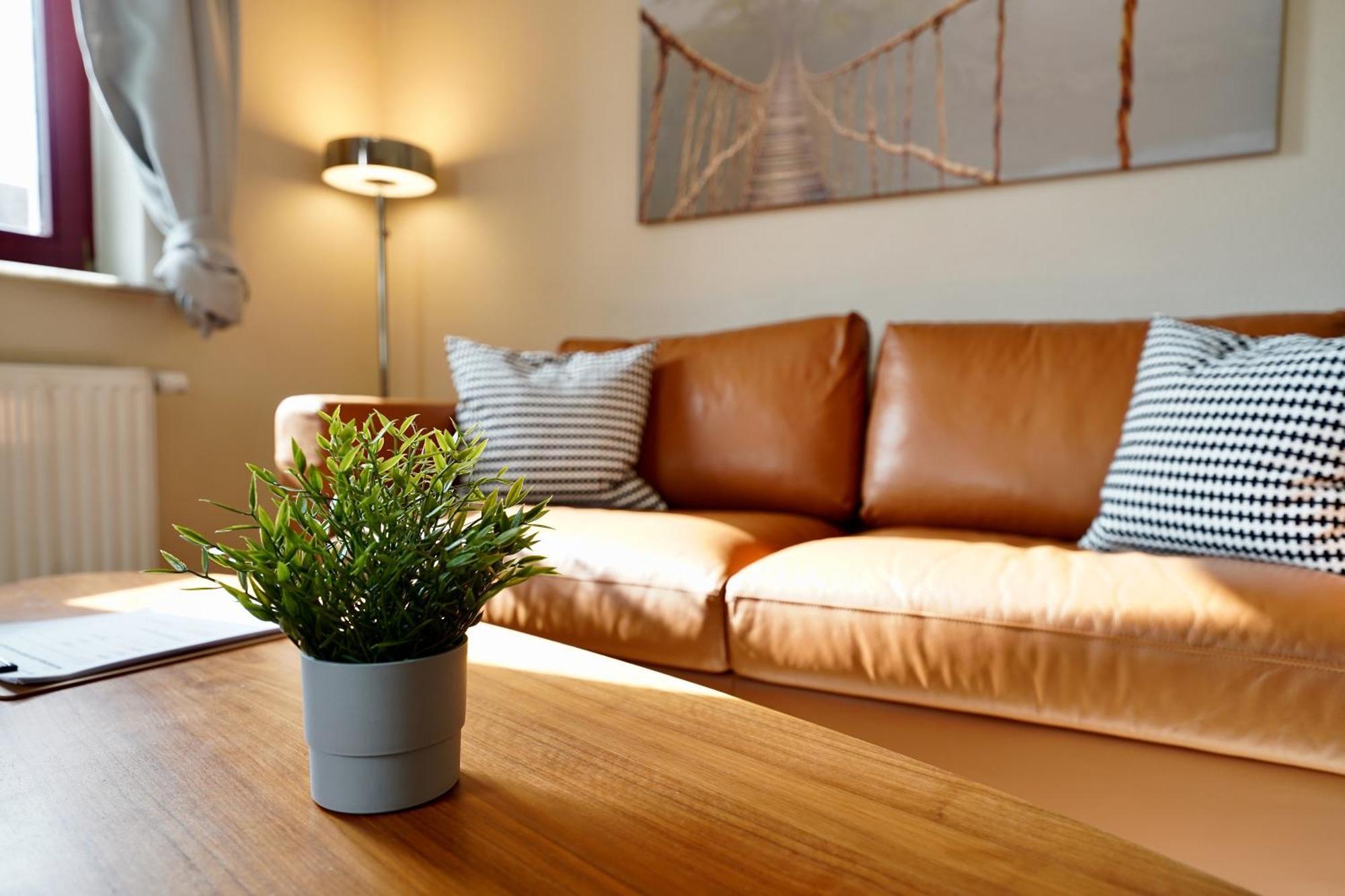Edler Wohnraum Noble Stadtoase Mit Boxspringbett, Kaffeevollautomat & Parkplatz Zwickau Bagian luar foto